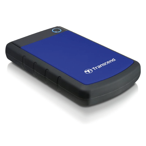 Transcend 1TB StoreJet 25H3B Portable (HDD) Blue
